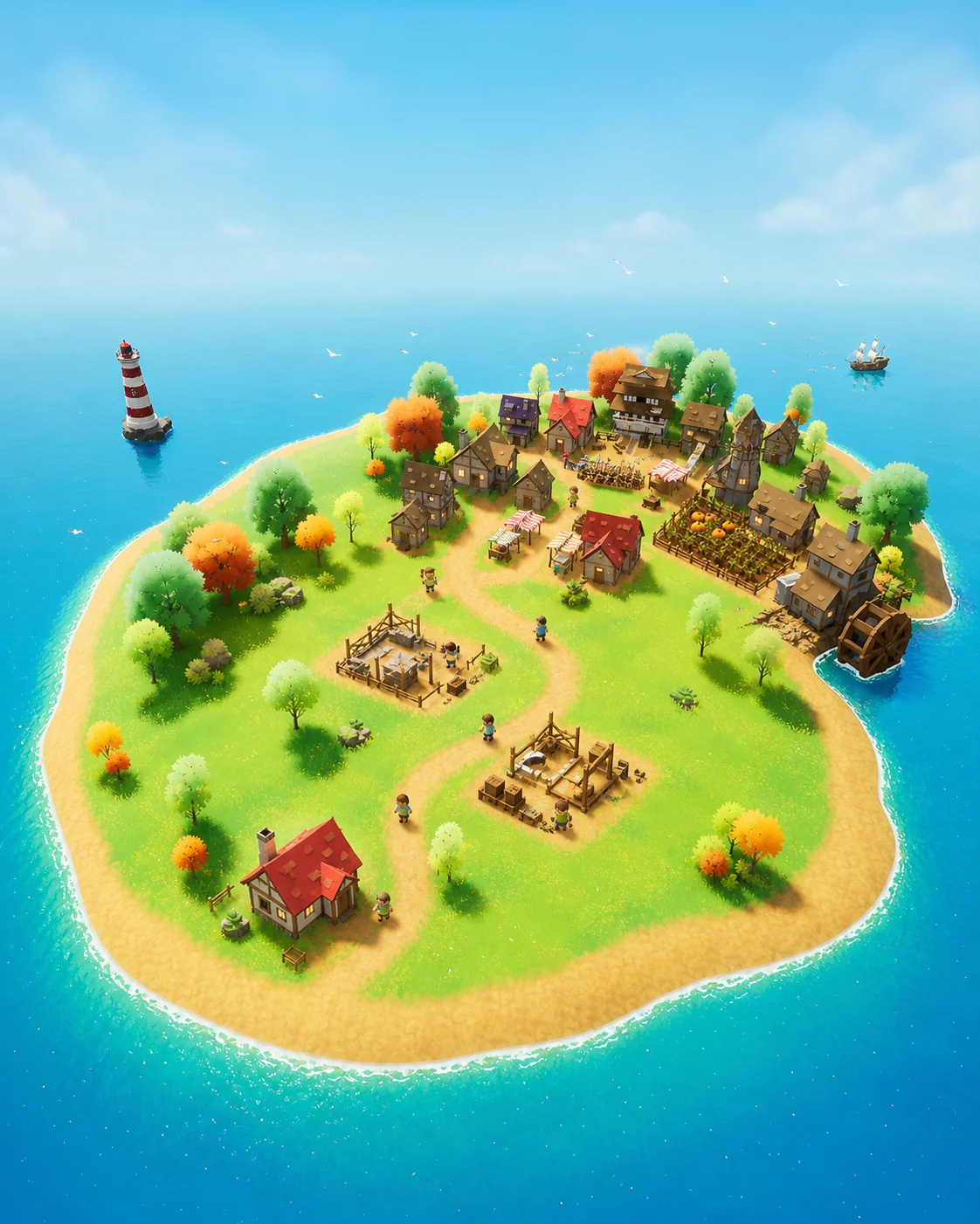 Mini City Builder promotional artwork 4