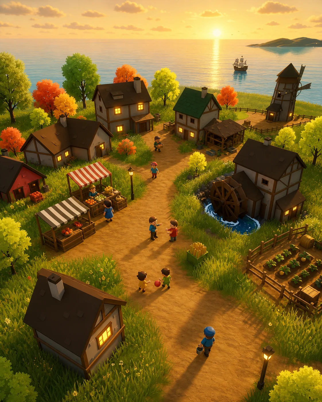 Mini City Builder promotional artwork 2